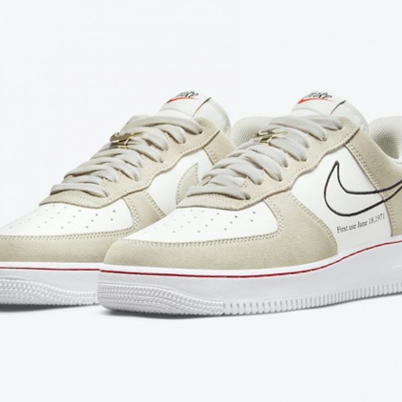 Nike Air Force 1 Low FU 'Light Sail Red'