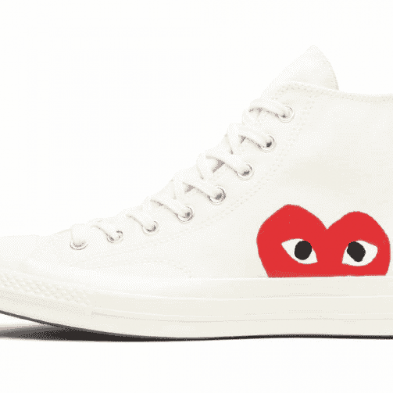 Converse Comme des Garçons x Chuck Taylor All Star Hi ‘Milk’