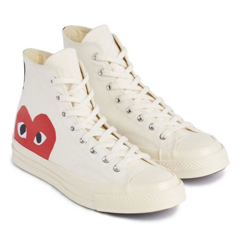 Converse Comme des Garçons x Chuck Taylor All Star Hi ‘Milk’